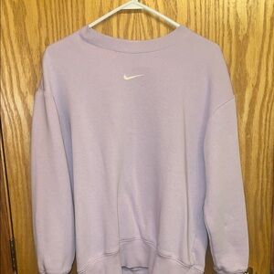 Nike Light Purple Crewneck Sweatshirt